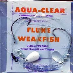 Aqua-Clear FW-2P2S Flounder/Weakfish High/Low Rig 3 Aqua-Clear FW-2P2S Flounder/Weakfish High/Low Rig