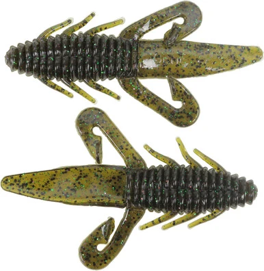 Gene Larew Biffle Bug - Dark Watermelon Candy 3 Gene Larew Biffle Bug - Dark Watermelon Candy