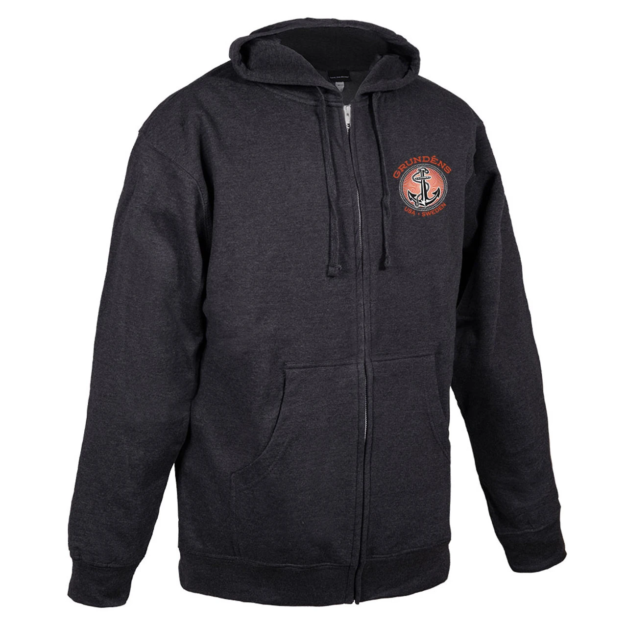 Pro Angler Shop -Pro Angler Shop grundens anchor full zip sweatshirt 48495.1650815802