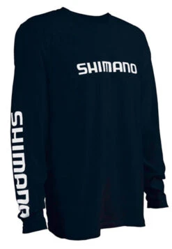 Shimano Logo Cotton Long Sleeve T-Shirts -Pro Angler Shop shimano logo cotton long sleeve t shirts 18403.1651243776