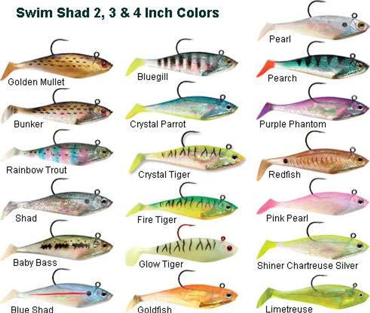 Storm WildEye Swim Baits Shad 3 Storm WildEye Swim Baits Shad - Image 2